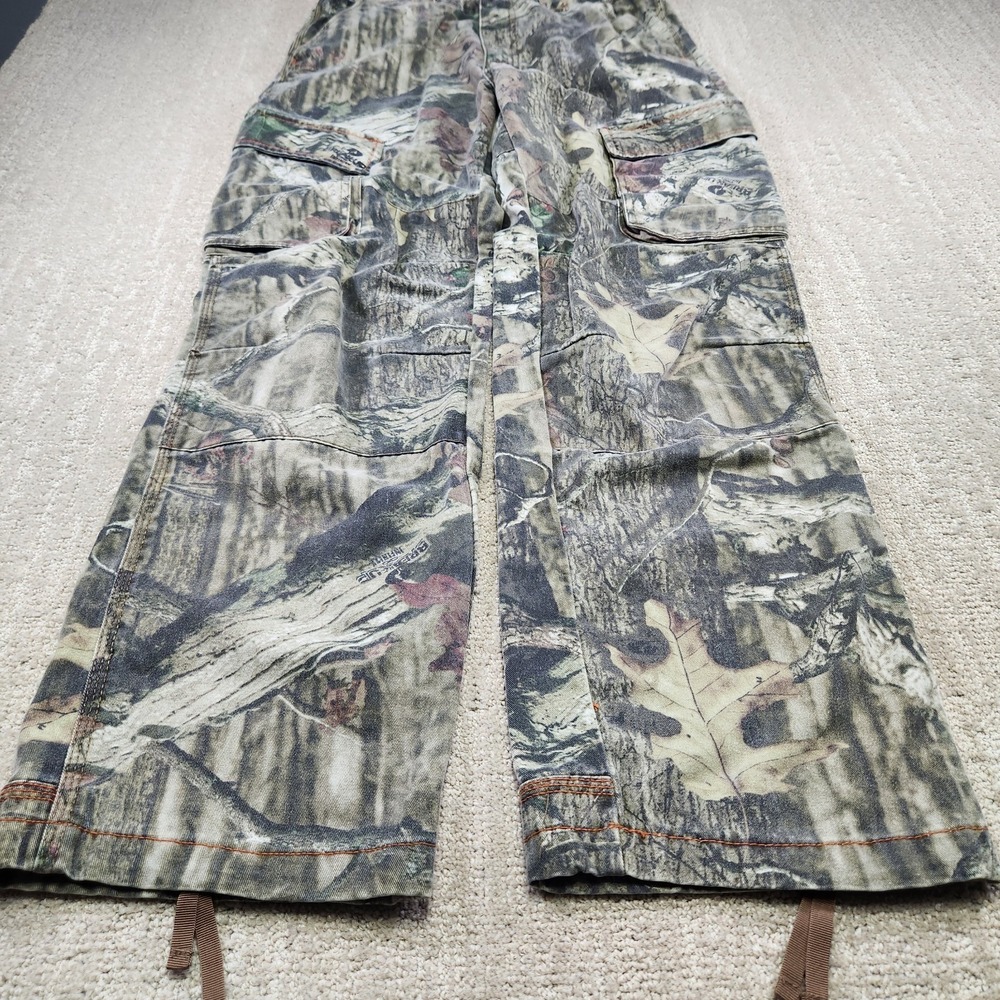 Redhead Camo Cargo Pants Men 30x32 Silent Hide Hunting Double Knee Gusset Relax